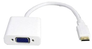 Digitus mini HDMI Type C (M) to VGA (F) Adapter Cable