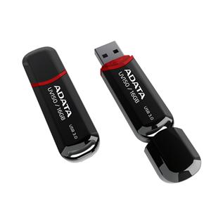 ADATA UV150 Dashdrive USB 3.0 16GB Black/Red Flash Drive
