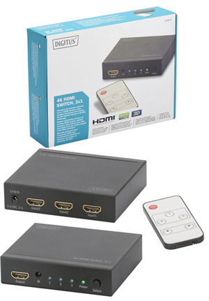 Digitus 4K HDMI 3 Way Switch