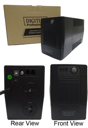 Digitus Line Interactive 600VA UPS (600VA/360W)