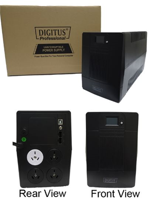 Digitus Line Interactive 1000VA UPS (1000VA/600W)
