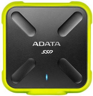 ADATA SD700 USB3.1 Rugged IP68 External SSD 1TB Blk/Yellow