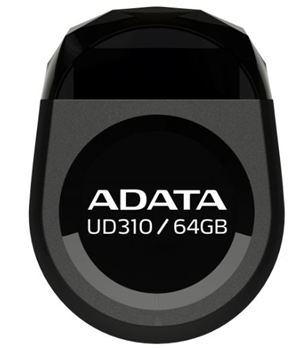 ADATA UD310 Dashdrive Durable USB 2.0 64GB Black Tiny Flash Drive