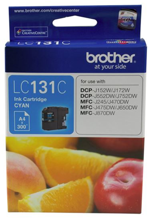 Brother LC131C Cyan Ink Cartridge