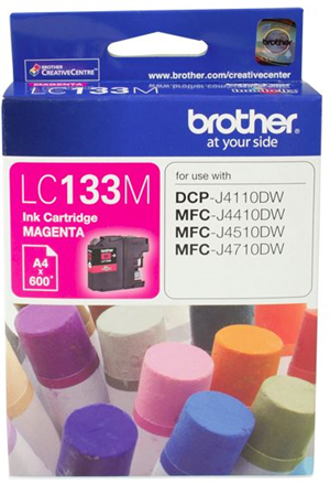 Brother LC133M Magenta Ink Cartridge
