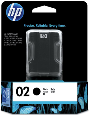 HP 02 Black Ink Cartridge