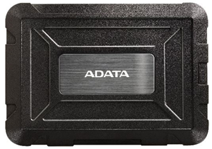 ADATA ED600 SATA USB 3.0 2.5 Rugged External HDD Enclosure - Black