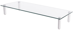 Digitus Ergonomic Tabletop Glass Monitor Riser