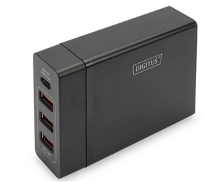 Digitus Universal USB Type-C 72W Notebook Charger 4x USB Ports