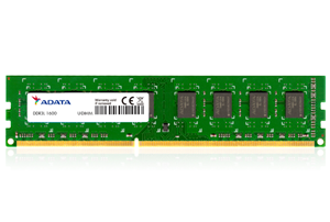 Adata 8GB DDR3L 1600 PC3-12800 DIMM Lifetime wty.