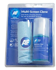AF Screen-Clene + Large Microfibre Cloth - 200ml
