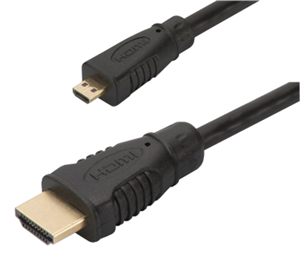 Digitus HDMI Type A (M) to micro HDMI Type D (M) 2m Monitor Cable