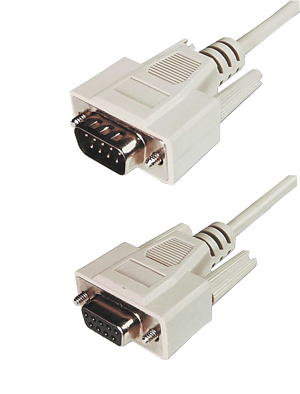 Digitus D-Sub 9 Pin (M) to D-Sub 9 Pin (F) Serial 2m Extension Cable