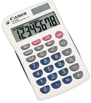 Canon LS330H 10 Digit Extra Large LCD Pocket Calculator