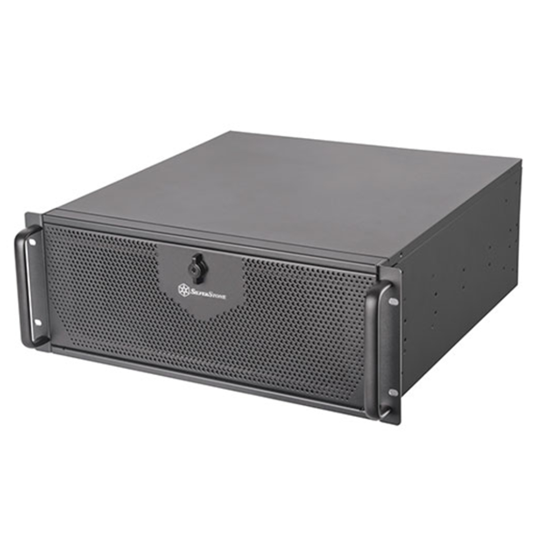 SilverStone RM42-502 ATX Black 4U Rackmount Case from Dove Electronics