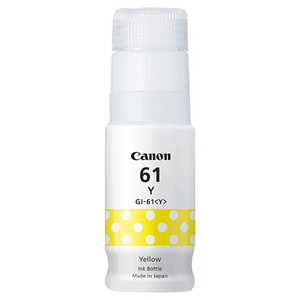 Canon GI61Y PIXMA MegaTank Ink Bottle Yellow